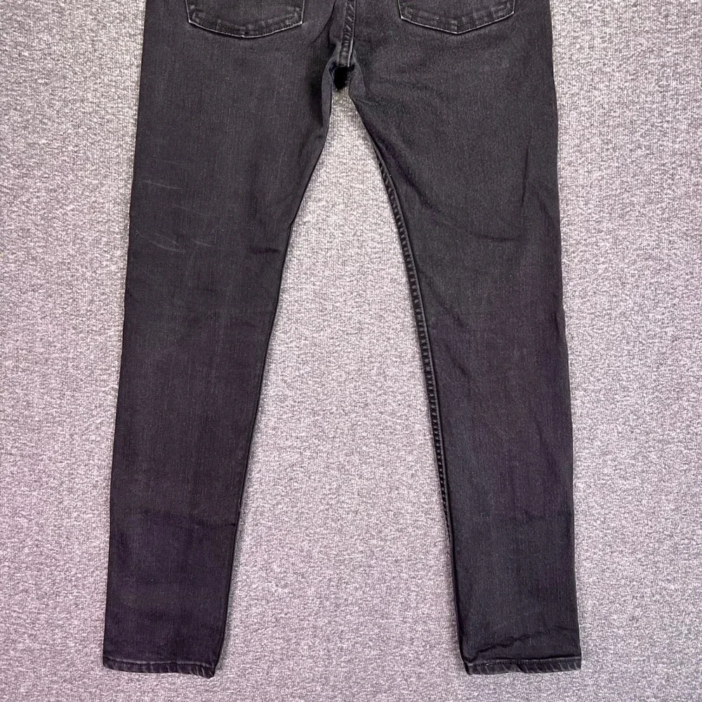 Levis 510 Jeans Mens‎ 29x32 Black Skinny Casual Punk Stretch Denim Pants Grunge